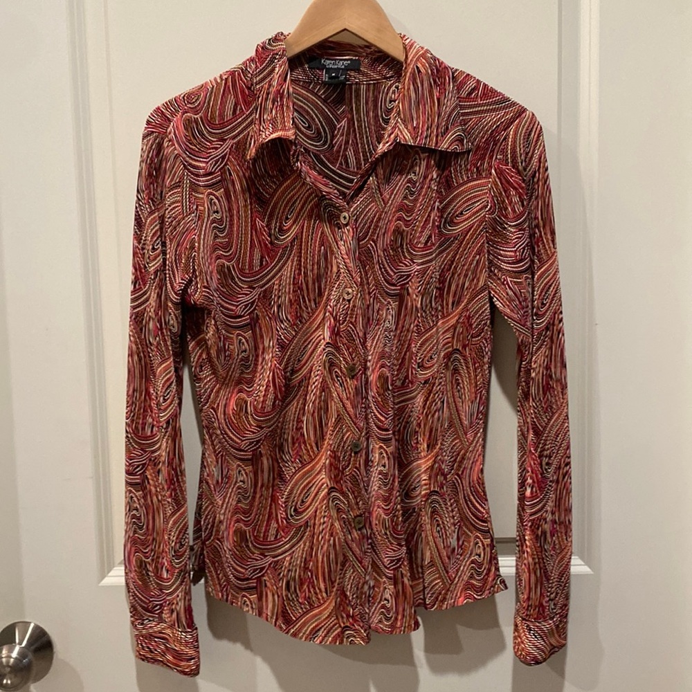 Karen Kane Button Up Shirt